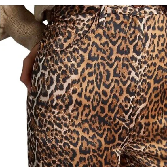 Anthropologie Ena Pally leopard pants 👖 - Picture 3 of 6